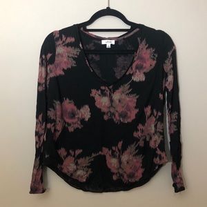 Wilfred long sleeve floral top